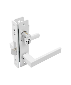 CERRADURA 520C BCO   P/PUERTAS ALUMINIO PHL