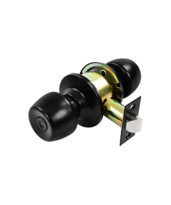 CERRADURA POMO BRANDY WIN BAÑO NEGRA