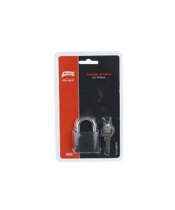 CANDADO #   38 MM. NEGRO GC HIERRO 102 BLISTE PHL