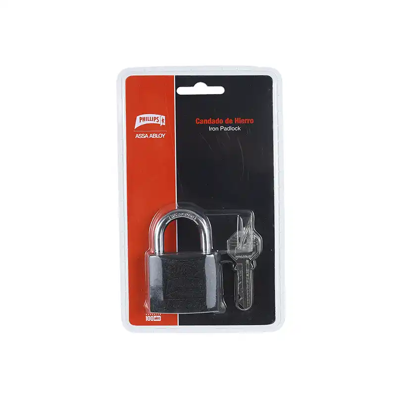 CANDADO # 41 MM. NEGRO GC HIERRO 103 BLISTE PHL