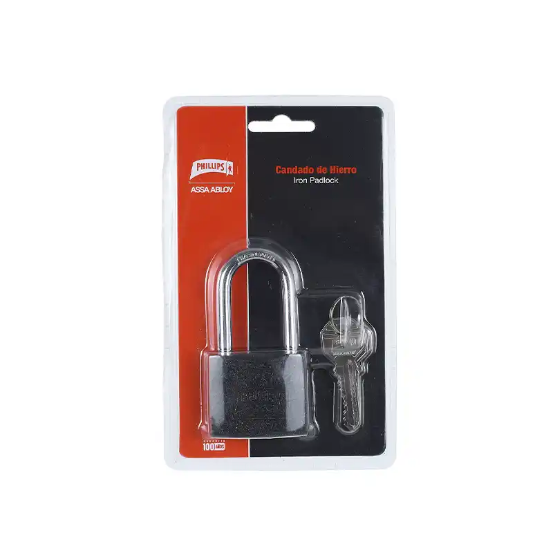 CANDADO # 41 MM. NEGRO GL HIERRO 103 BLISTE PHL