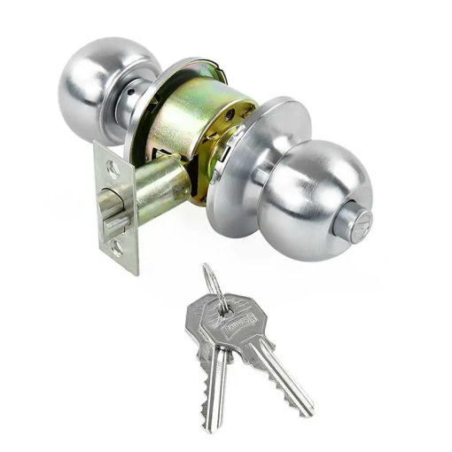 CERRADURA POMO  GAMMA REC CROMO BLISTER
