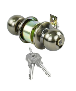 CERRADURA POMO  GAMMA REC    L/ANTIGUO BLISTER
