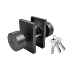 CERRADURA POMO ALT SEG REC/ENT GUNMETAL SANTA FE