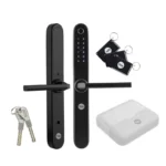 CERRADURA DIGITAL YSD100 BIOMETRICA ALT/SEG NEGRA