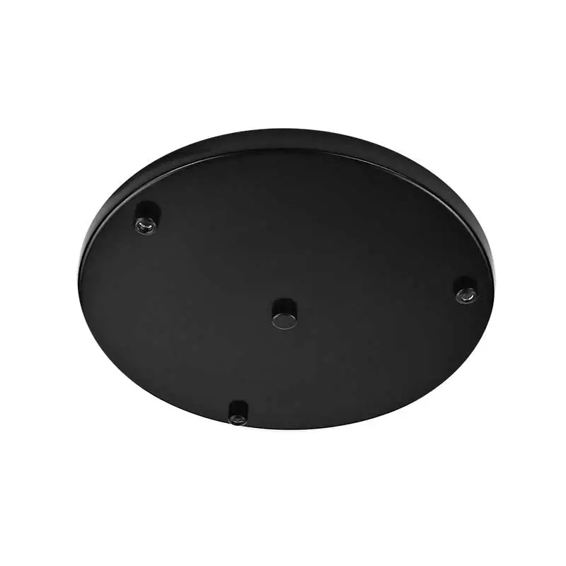 CANOPE O BASE P/3 CANDEILES NEGRO