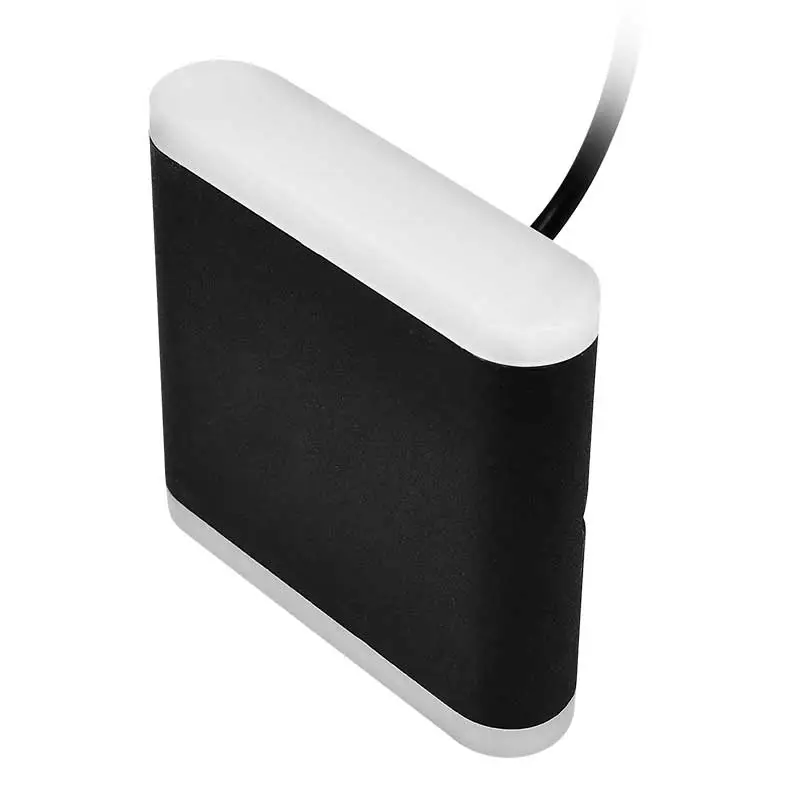 ARBOTANTE D/PARED INTERIOR/EXTERIOR NEGRO LED6000K