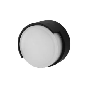 ARBOTANTE D/PARED INTERIOR/EXTERIOR NEGRO LED30