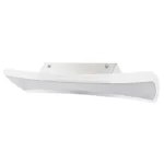 LUMINARIO RECTANGULAR P/PARED 18W LED A/INOX CROMO