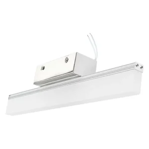 LUMINARIO RECTANGULAR P/PARED 7W LED A/INOX CROMO