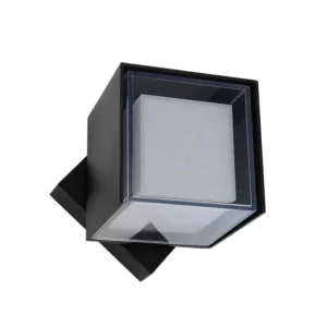 ARBOTANTE D/PARED INTERIOR/EXTERIOR NEGRO LED60