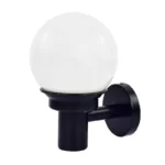 ARBOTANTE PANTALLA CUERPO EN ALUMINIO NEGRO