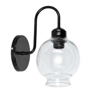 ARBOTANTE D/PARED INTERIOR/EXTERIOR NEGRO