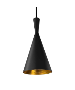 CANDIL CUERPO EN ALUMINIO TERMINADO NEGRO