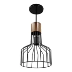 COLGANTE ARQUITECTONICO NEGRO/COBRE