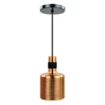 COLGANTE METAL ANONIZADO COLOR COBRE