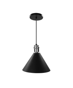 CANDIL CUERPO EN ALUMINIO TERMINADO NEGRO