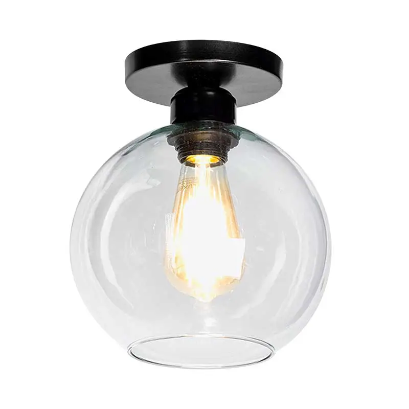 CANDIL CUERPO VIDRIO SOPLADO TRANSPARENTE