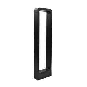MINIPOSTE DE ALUMINIO LED 10W P/EXT NEGRO