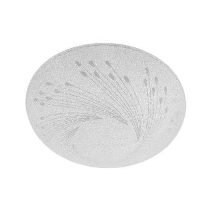 PLAFON REDONDO BLANCO DECORADO PF8032 DUO