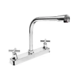 MEZCLADORA P/FREGADERO 8" C/MLS CRUZ CUELLO/ALTO