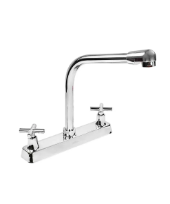 MEZCLADORA P/FREGADERO 8" C/MLS CRUZ CUELLO/ALTO