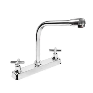 MEZCLADORA P/FREGADERO 8" C/MLS CRUZ CUELLO/ALTO