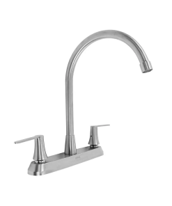 MEZCLADORA P/FREGADERO 8" C/MLS PALANCA A/INOX SAT