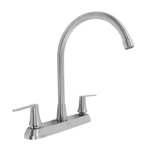 MEZCLADORA P/FREGADERO 8" C/MLS PALANCA A/INOX SAT