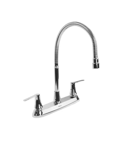 MEZCLADORA PARA COCINA 8" CUELLO FLEXIBLE ACERO