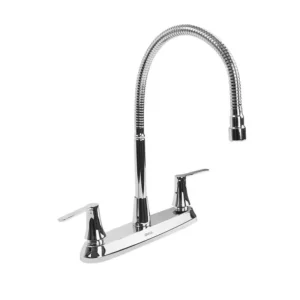 MEZCLADORA PARA COCINA 8" CUELLO FLEXIBLE ACERO