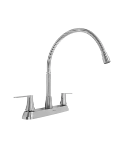 MEZCLADORA P/FREGADERO 8" C/MLS PALANCA A/INOX SAT