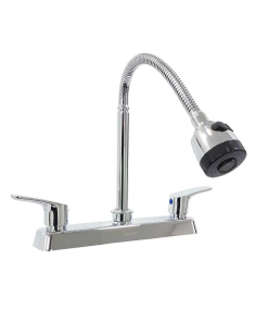 MEZCLADORA P/FREGADERO 8" C/MLS PALANCA REGADERA