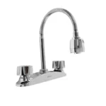 MEZCLADORA P/FREGADERO 8" C/MLS QUEN REGADERA