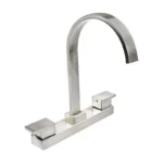 MEZCLADORA P/FREGADERO 8" C/MLS PALANCA SATIN