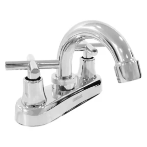 MEZCLADORA P/LAVABO 4" C/MLS CRUCETA T/BAR GENFLUX