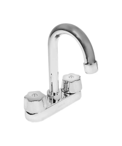 MEZCLADORA P/LAVABO 4" C/MLS METALICO GENFLUX