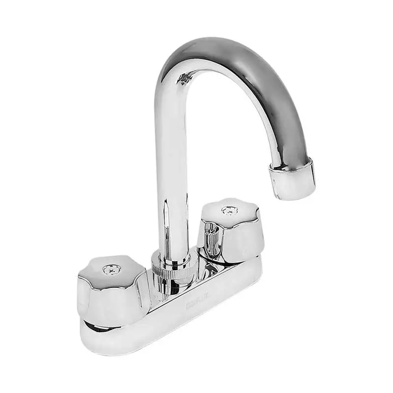 MEZCLADORA P/LAVABO 4" C/MLS METALICO GENFLUX