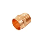 CONECTOR RCA. EXT. 19 MM. 3/4" NACOBRE