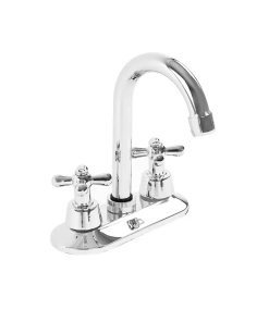 MEZCLADORA P/LAVABO 4" C/MLS CRUCETA CROMO
