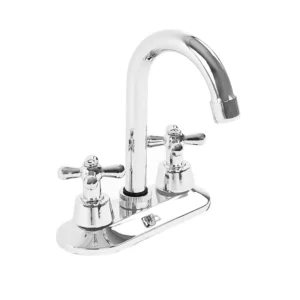 MEZCLADORA P/LAVABO 4" C/MLS CRUCETA CROMO