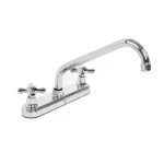 MEZCLADORA P/FREGADERO 8" C/MLS CRUCETA CROMADA