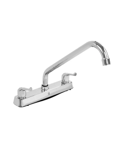 MEZCLADORA P/FREGADERO 8" C/MLS PALANCA CROMO