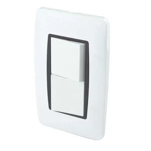 PLACA APAGADOR DOBLE VERONA