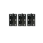 BISAGRA 2 1/2" NEGRO MATE C/TOR 3PZ BOLSA