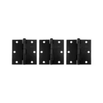 BISAGRA 3 1/2" NEGRO MATE C/TOR 3PZ BOLSA