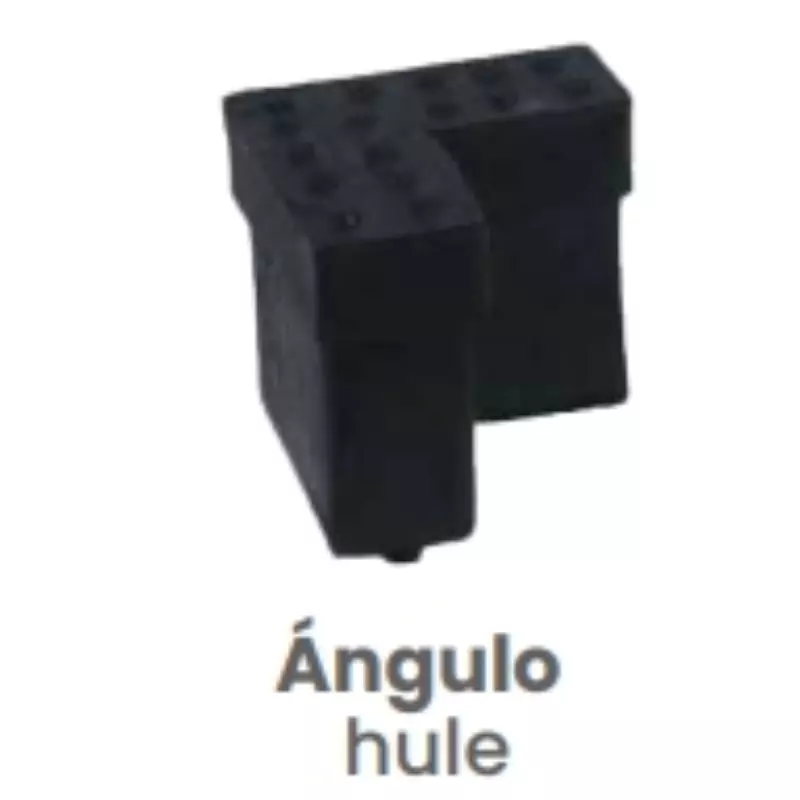 Ángulo de Hule Conekta 3/4" - Alta Resistencia y Durabilidad - ncahu01 - Ideal para Uso Residencial