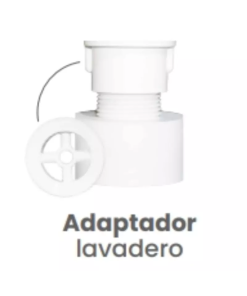 Adaptador para Lavadero Conekta 1 1/2" - Construcción Resistente y Durable - ncal01 - Ideal para Uso Residencial y Comercial