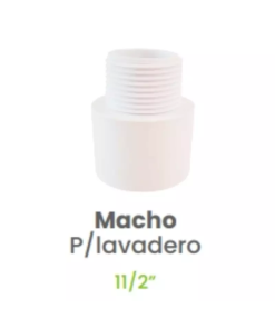 Adaptador para Lavadero con Macho Conekta 1" - Diseño Robusto y Compacto - ncal05 - Ideal para Conexiones Precisas