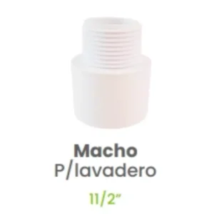 Adaptador para Lavadero con Macho Conekta 1" - Diseño Robusto y Compacto - ncal05 - Ideal para Conexiones Precisas